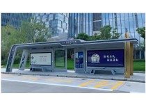 候车亭项目现场实景